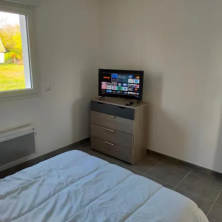 בית נופש Maison Individuelle Neuve Plein Pied Avec Terrasse Et Jardin Clos 10minutes A Pied De La