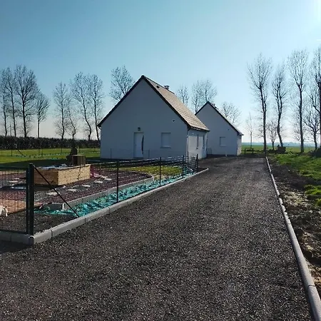 펜션 Maison Individuelle Neuve Plein Pied Avec Terrasse Et Jardin Clos 10minutes A Pied De La 퀴베르빌